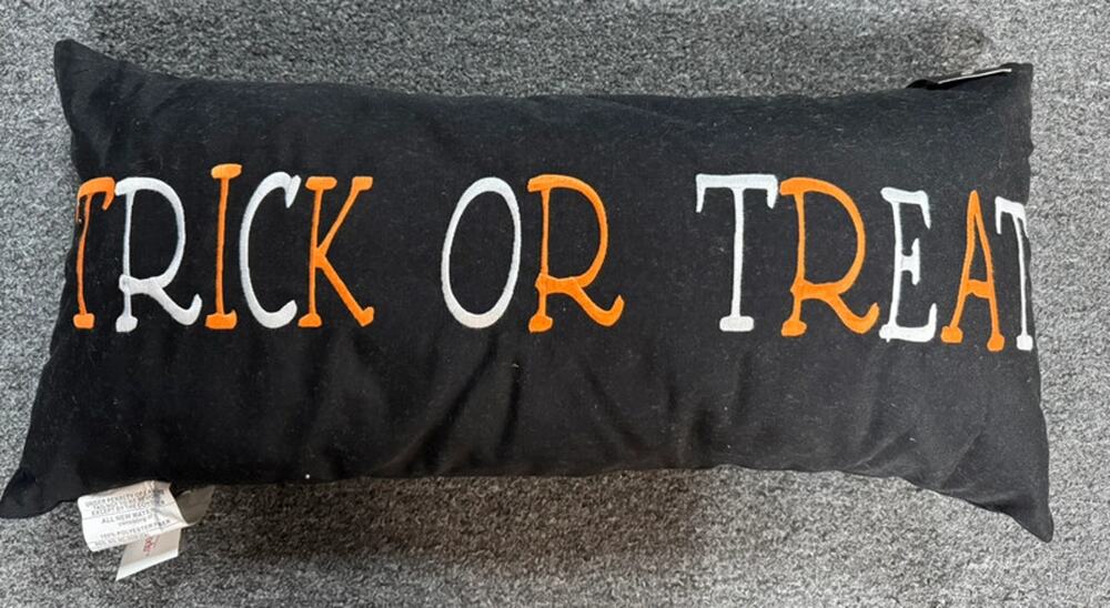 New Sheffield Home Trick or Treat Pillow - 14x30